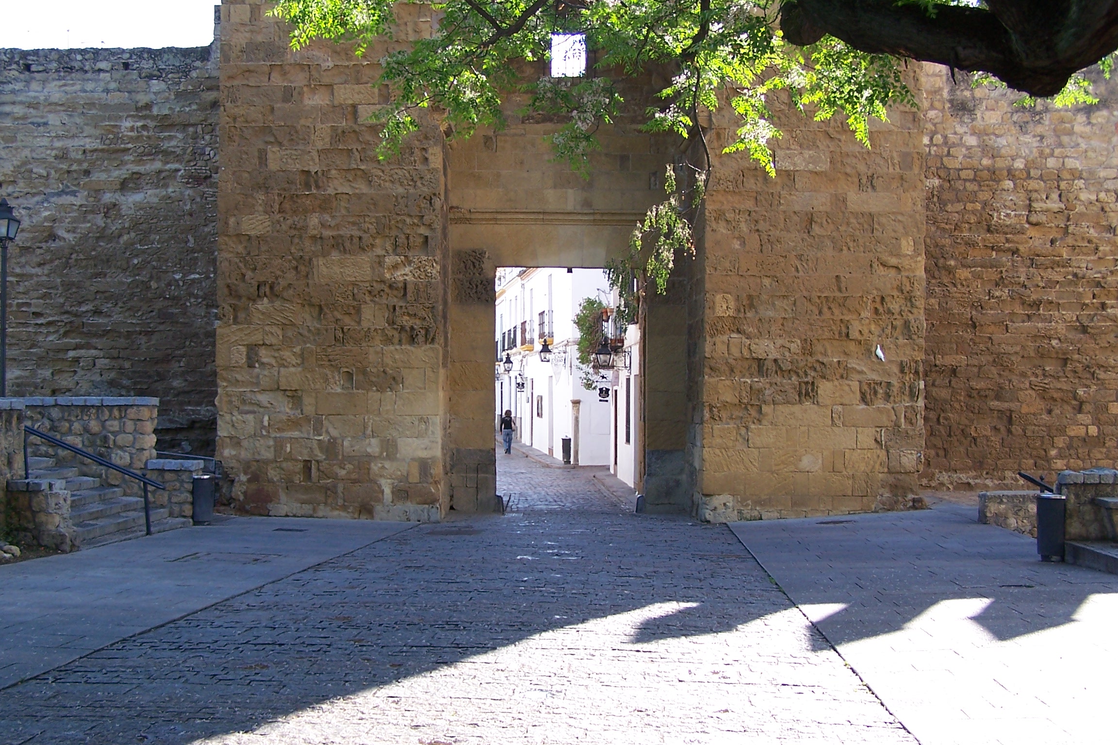 Fotografía Puerta de Almodovar. Orientación este.