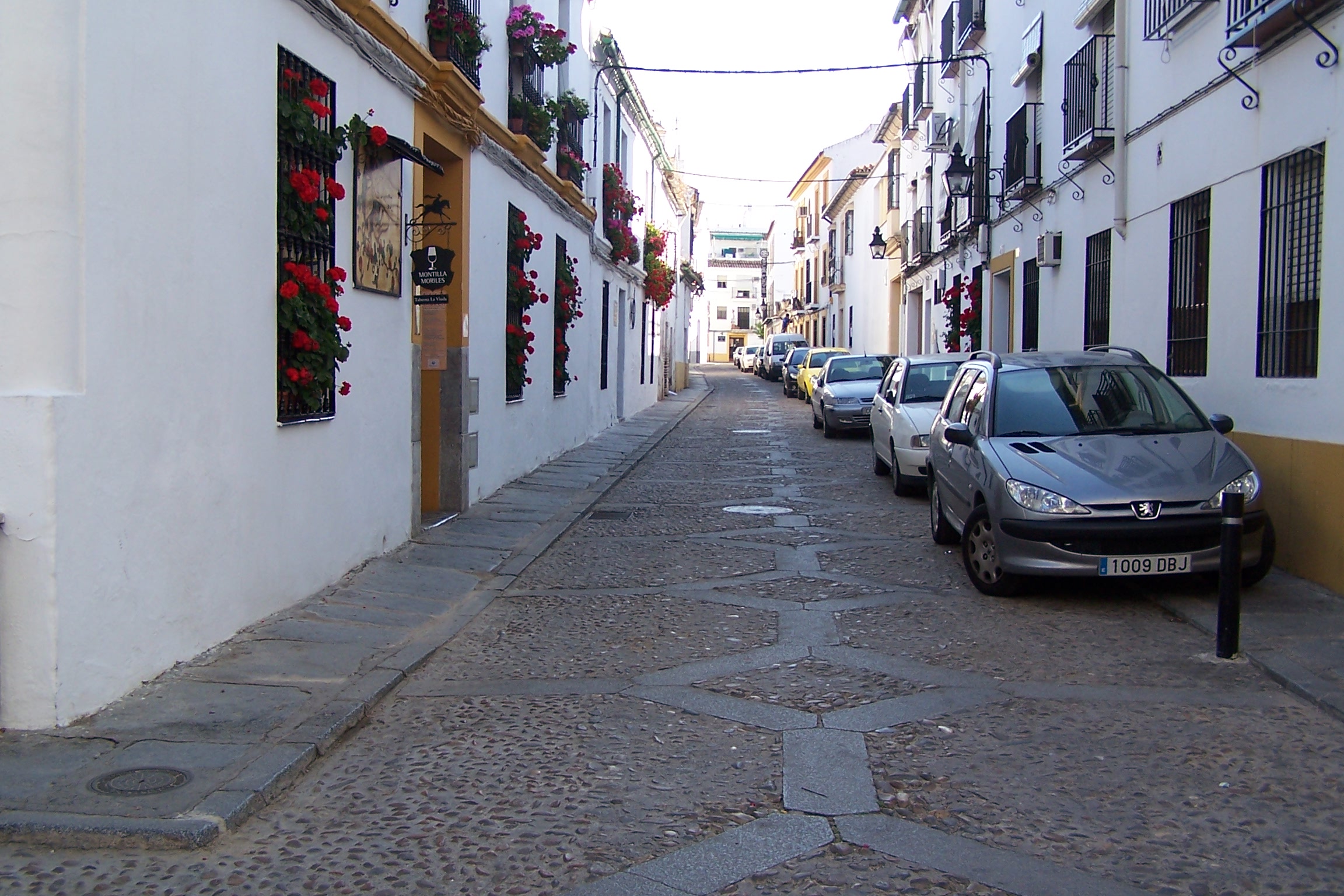 Fotografía calle San Basilio. Orientación norte.