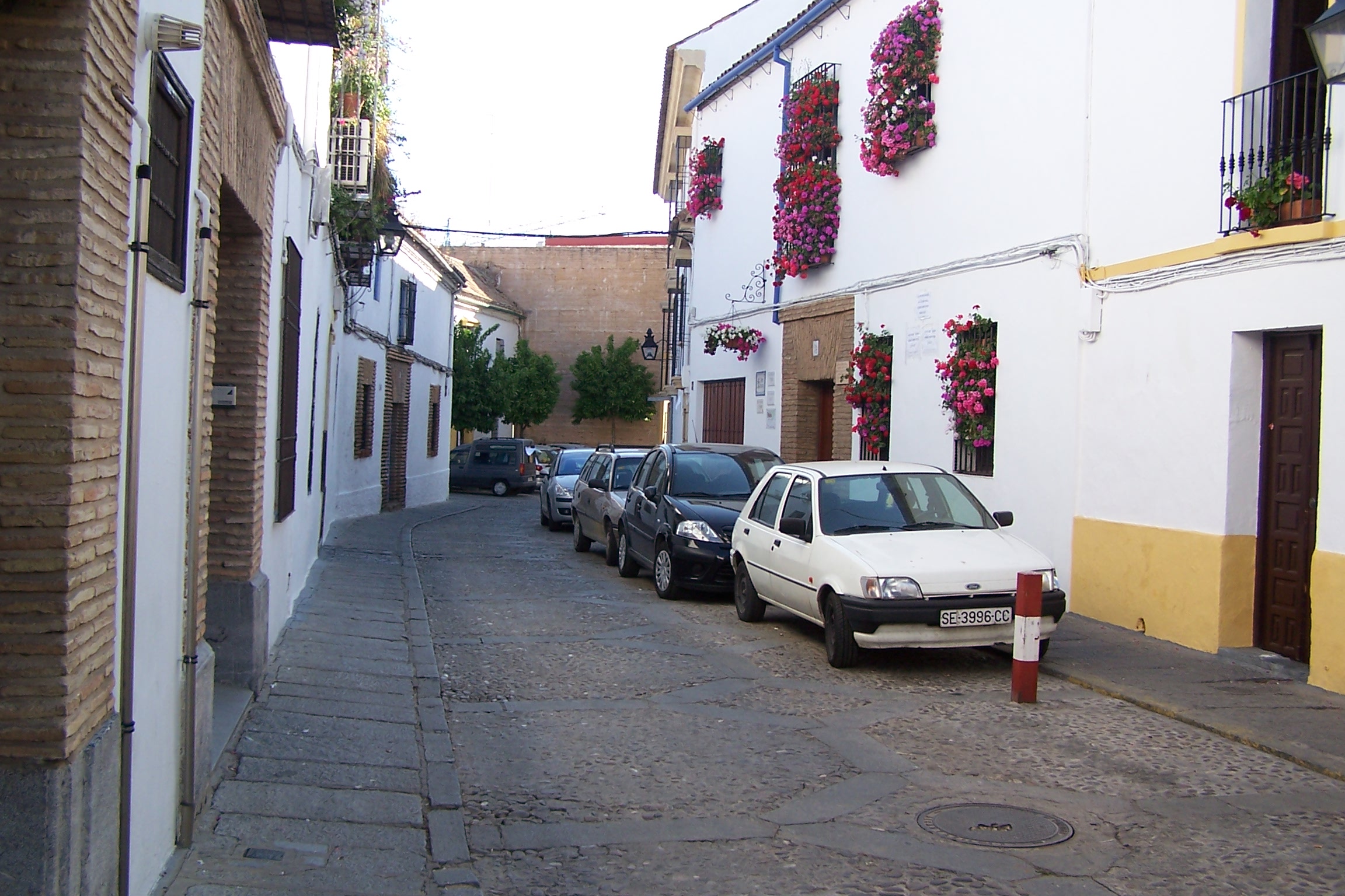 Fotografía calle San Basilio. Orientación norte.