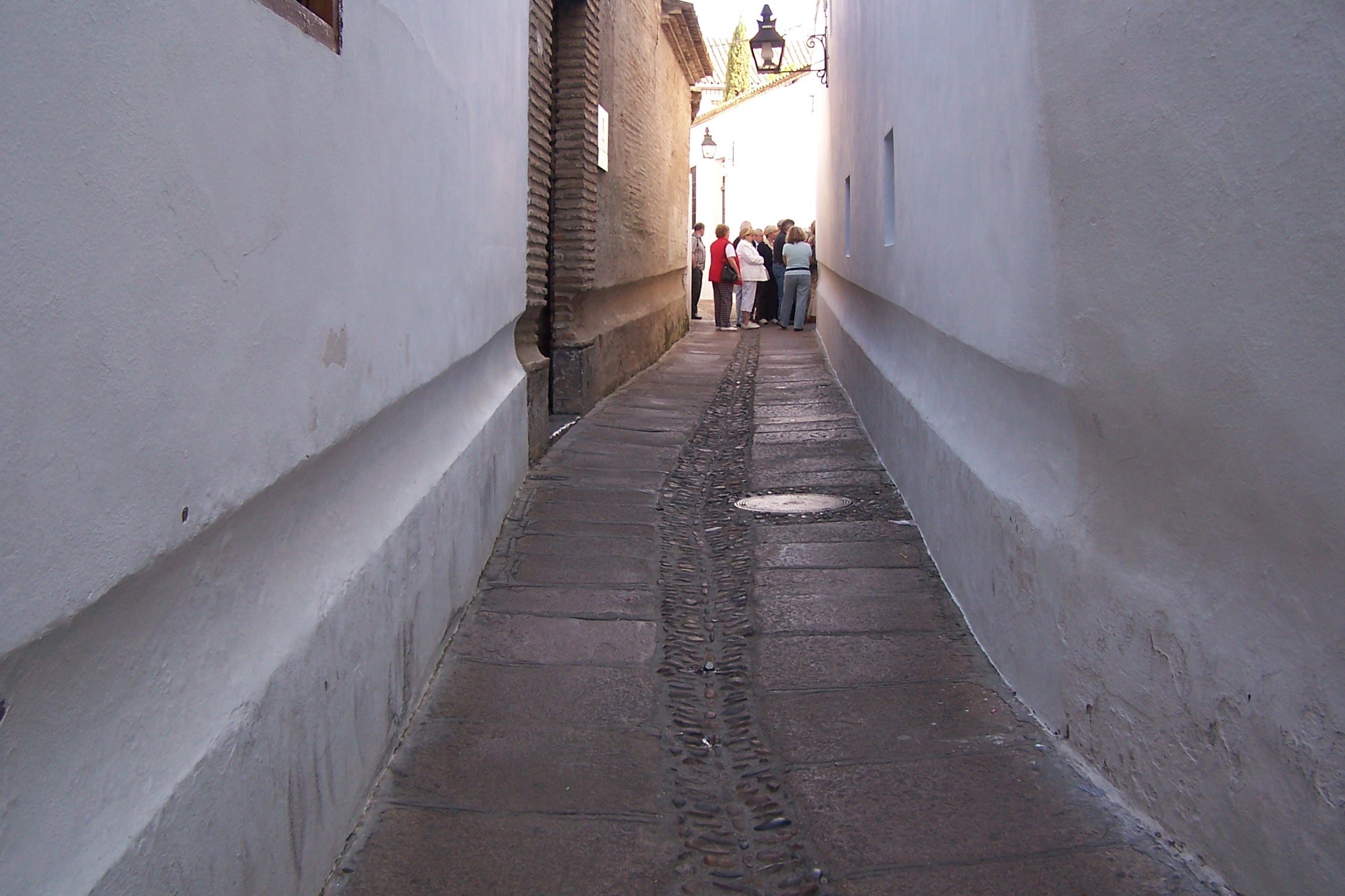 Fotografía calle Judíos. Orientación norte.