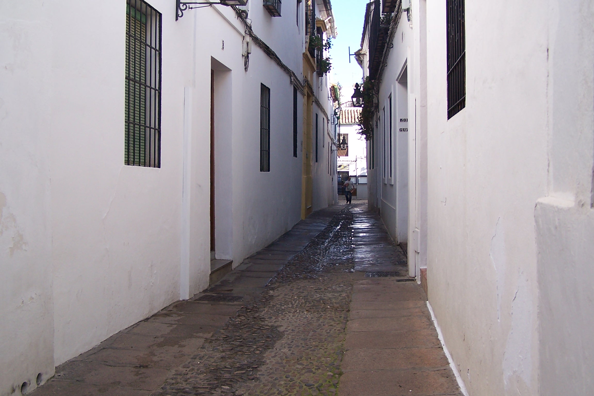 Fotogrfía calle Judíos. Orientación norte.