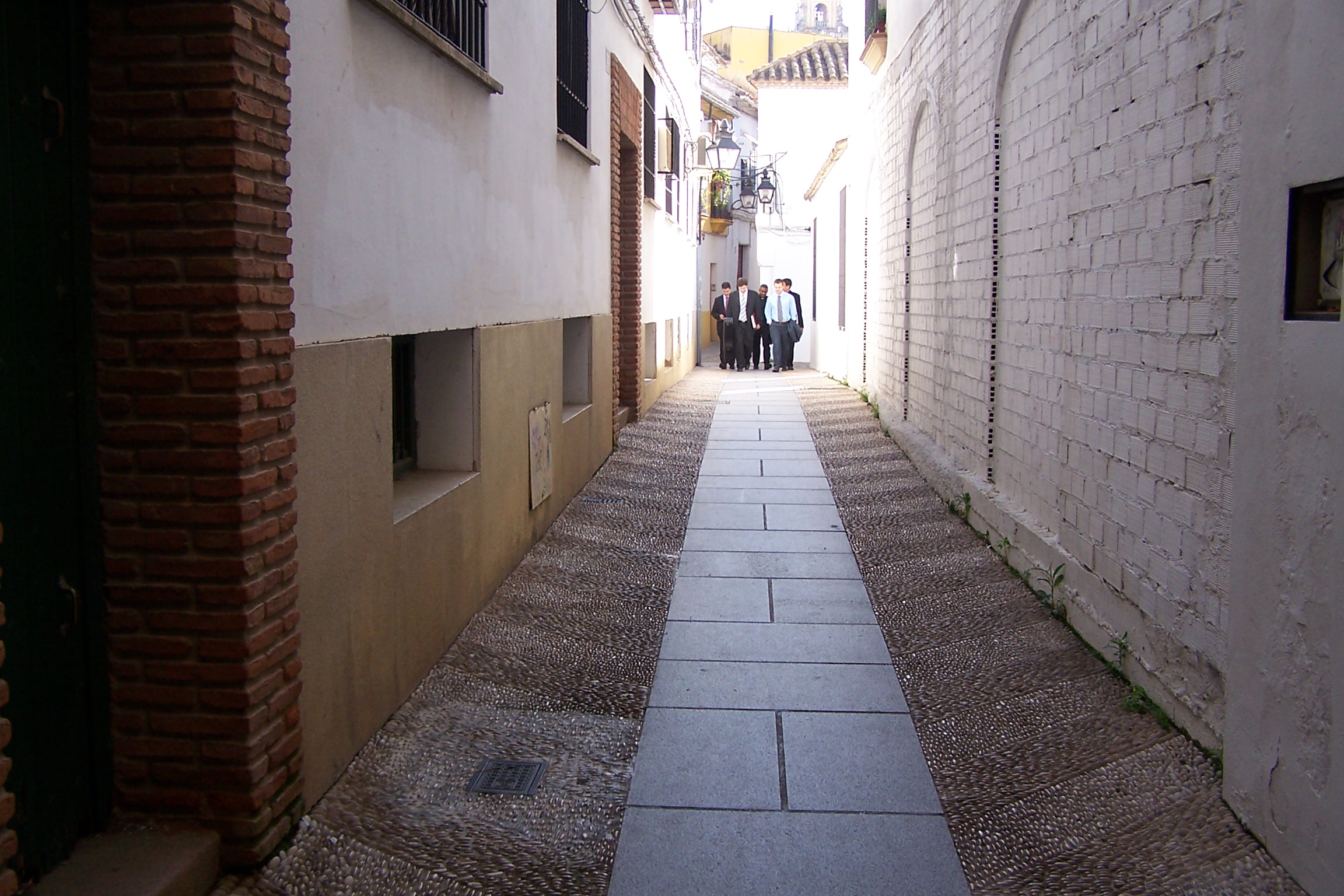 Fotografía calle Luna. Orientación este.