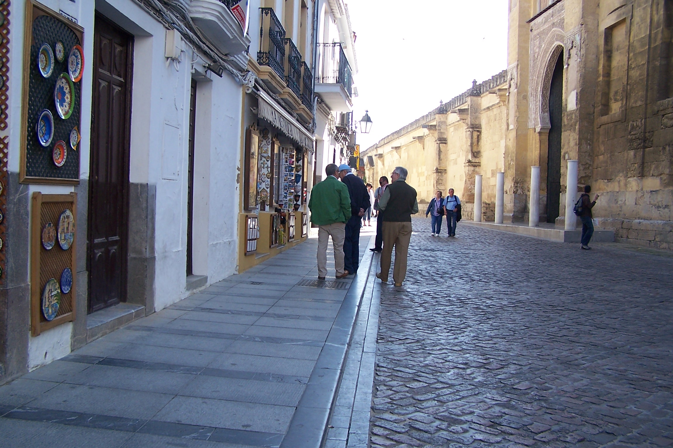 Fotografía calle Cardenal Herrero. Orientación este.