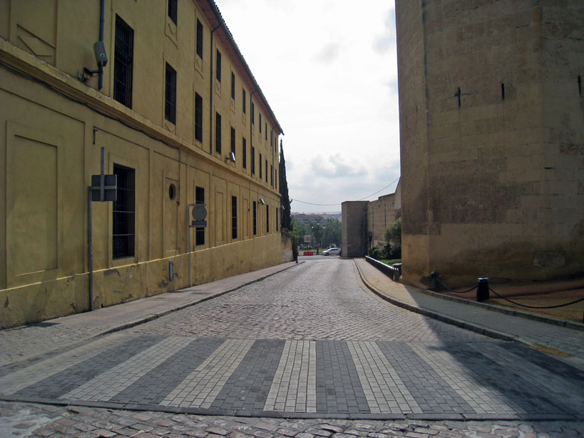 Fotografía Calle Santa Teresa de Jornat. Orientación sur.