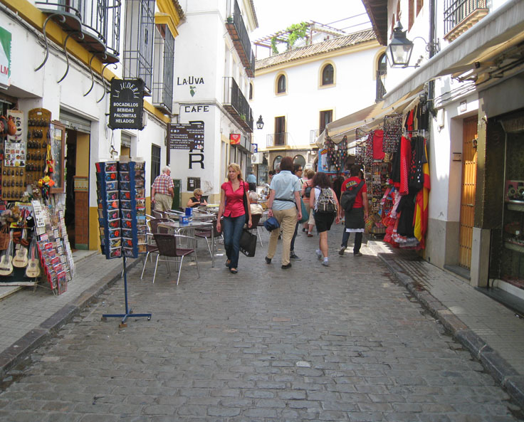 Fotografía Calle Judería. Orientación Oeste.