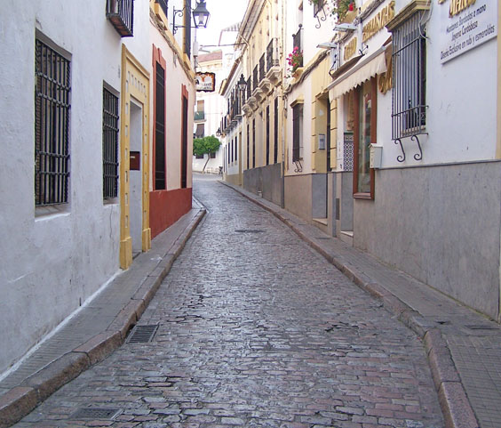 Fotografía Calle Conde y Luque. Orientación Este.