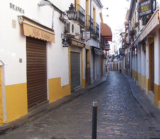 Fotografía Calle Deanes. Orientación Sur.