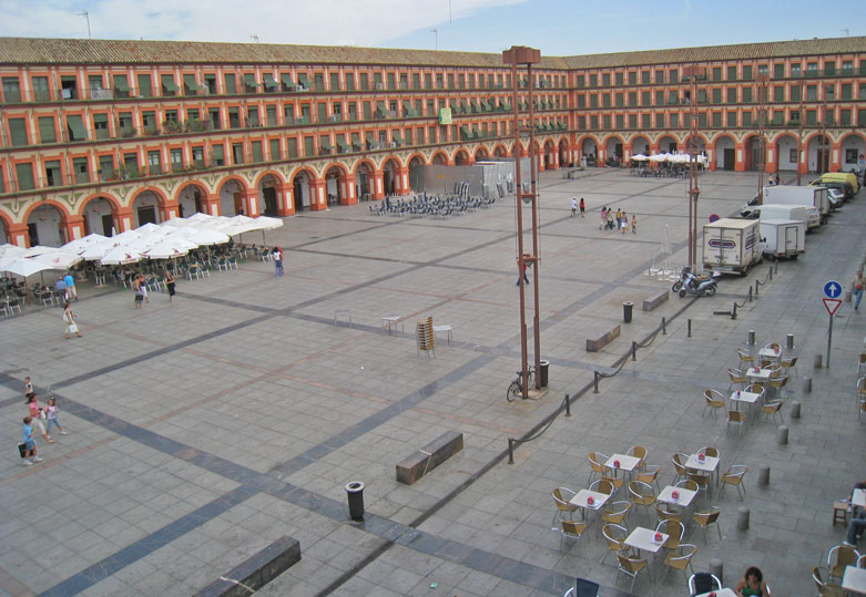 Fotografía Plaza de la Corredera. Vista general. Orientación este.