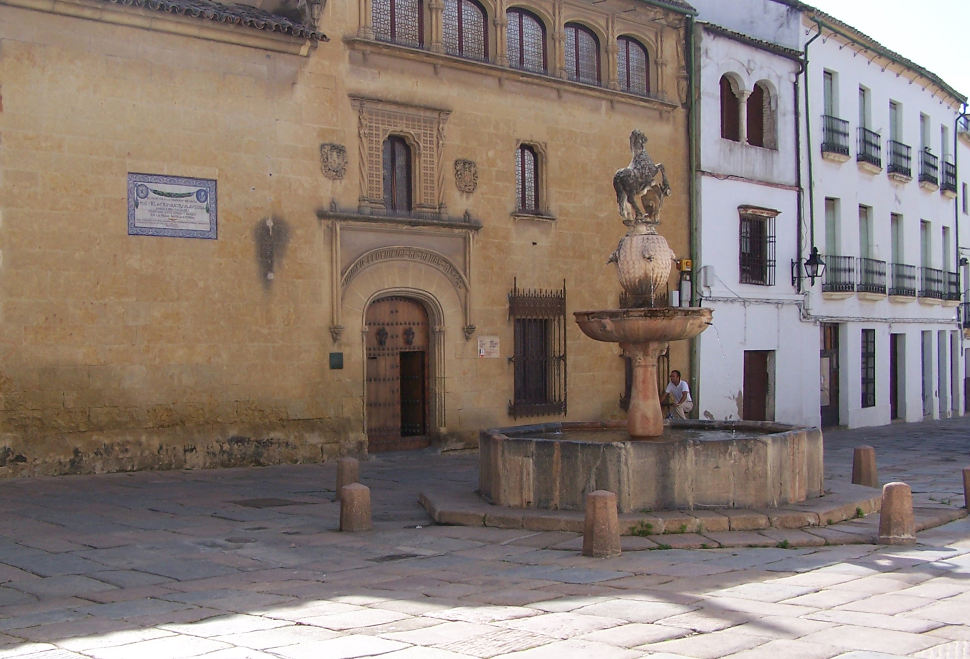 Fotografía plaza del Potro. Orientación sur.