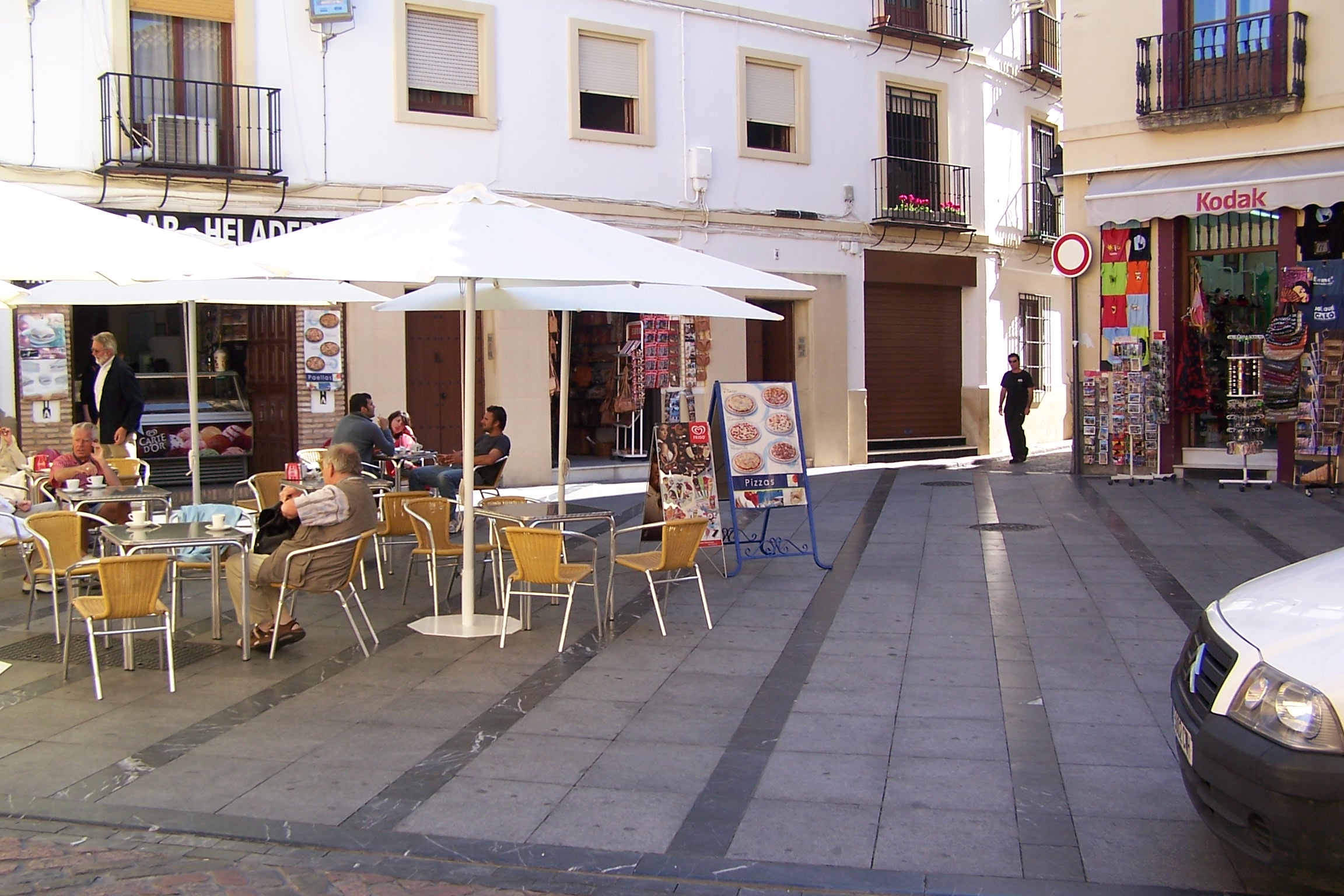 Fotografía plaza de Santa Catalina. Orientación norte.